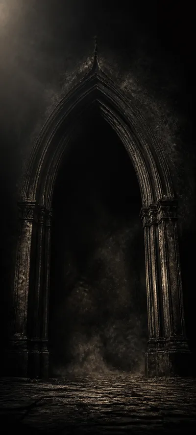 Minimal Iconic Gothic Arch