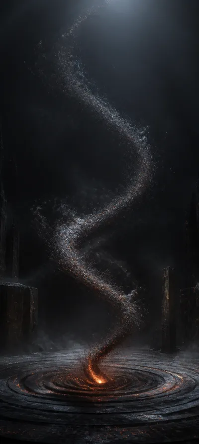 Moonlit Realm Ash Spiral