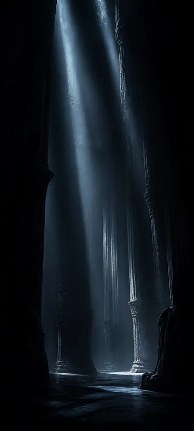 Moonlit Realm Dark Cathedral