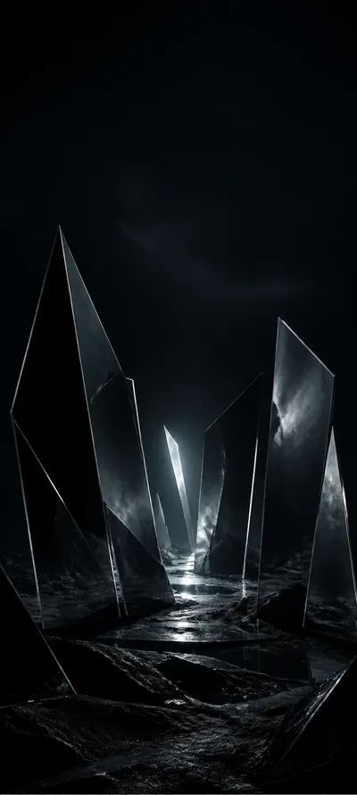 Moonlit Realm Shattered Mirror