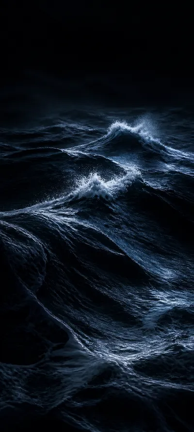 Painterly Prestige Black Ocean