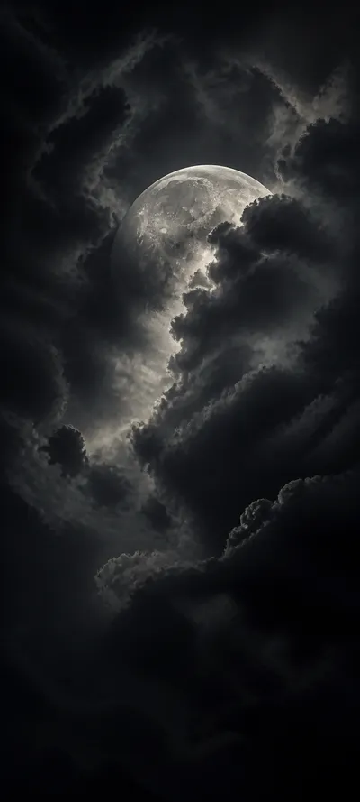 Painterly Prestige Charcoal Moon