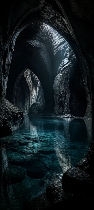 Painterly Prestige Subterranean Lake