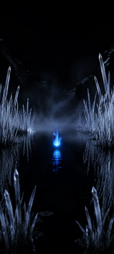 Blue Flame Crystal Lake