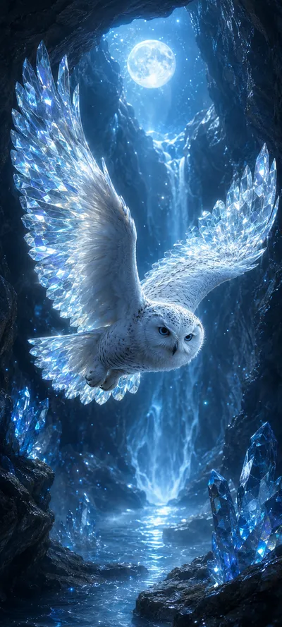 Crystal Wing Owl