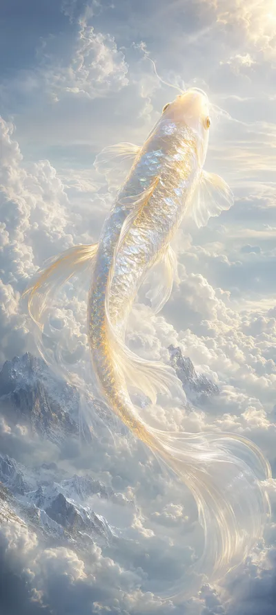 Translucent Koi Clouds