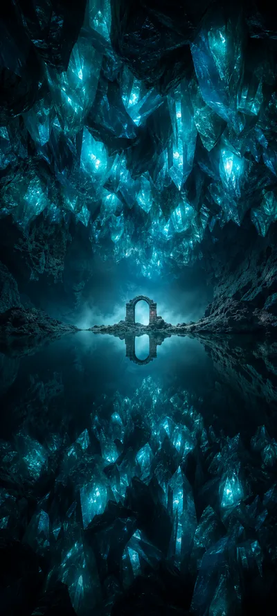 Turquoise Crystal Lake