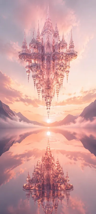 Upside Down Glass Castle