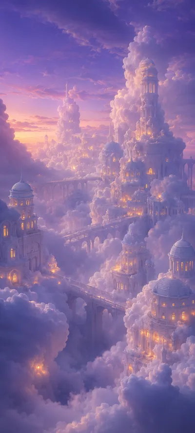 Violet Cloud City