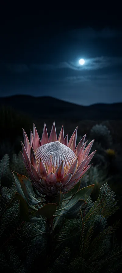 Moonlit King Protea