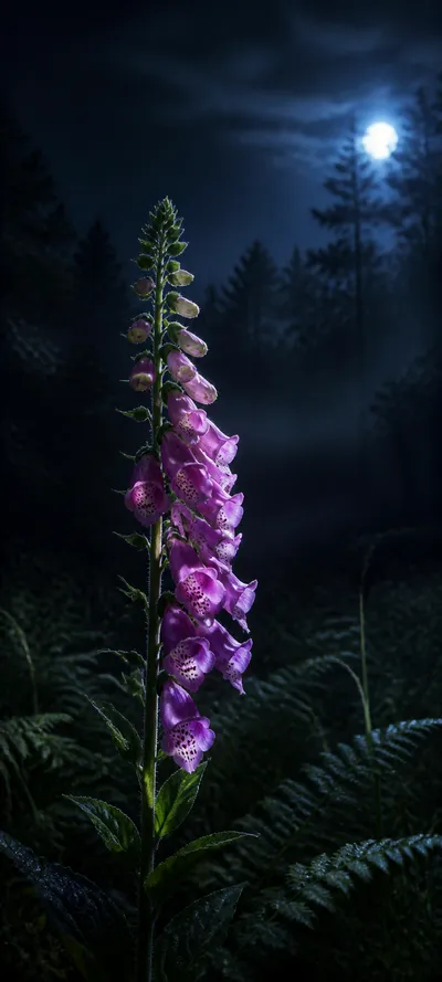 Moonlit Pink Foxglove