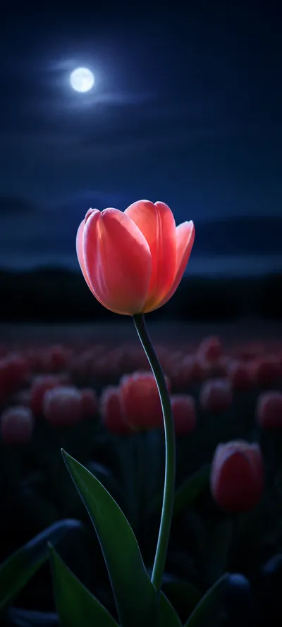 Moonlit Tulip