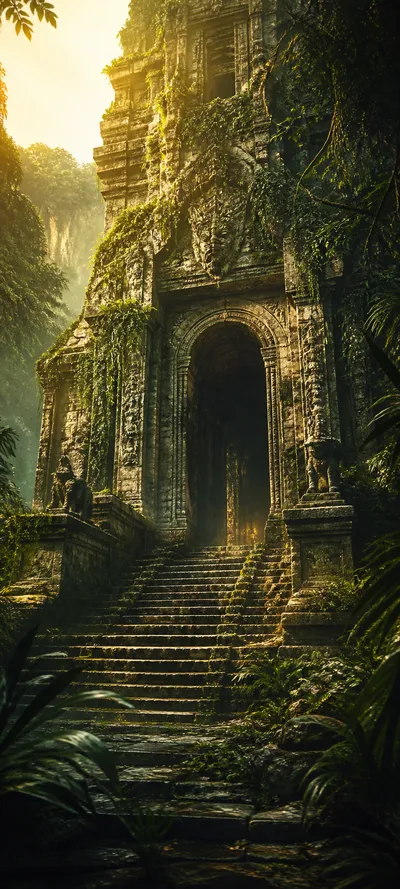 Epic Cinematic Jungle Temple
