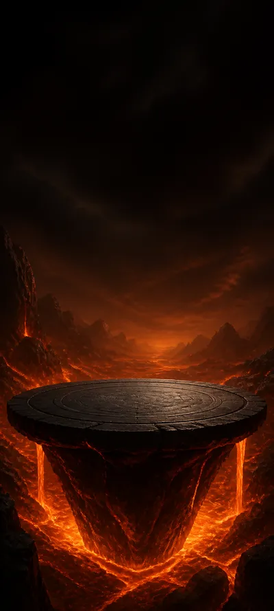 Minimal Iconic Lava Arena