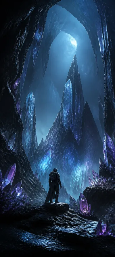 Moonlit Realm Crystal Cavern Quest