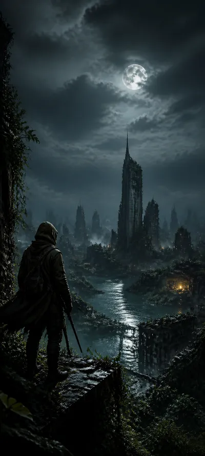 Moonlit Realm Poststorm Wasteland