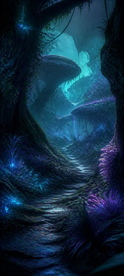 Painterly Prestige Alien Jungle