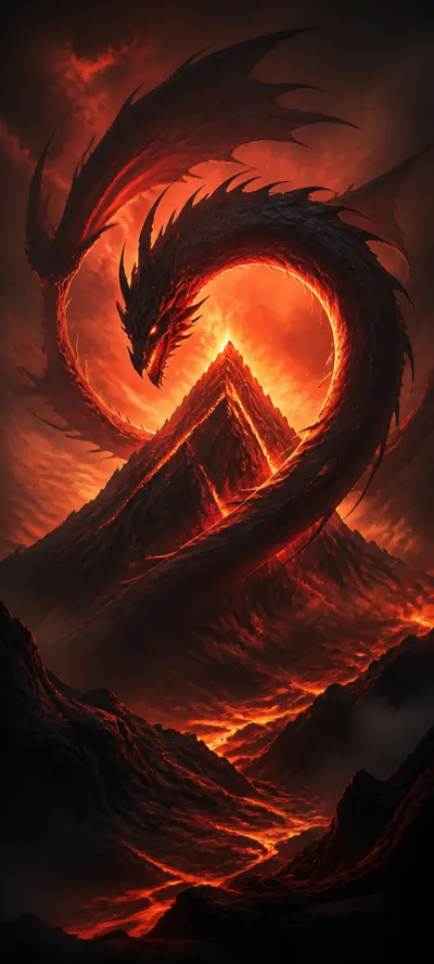 Painterly Prestige Ancient Dragon Peak