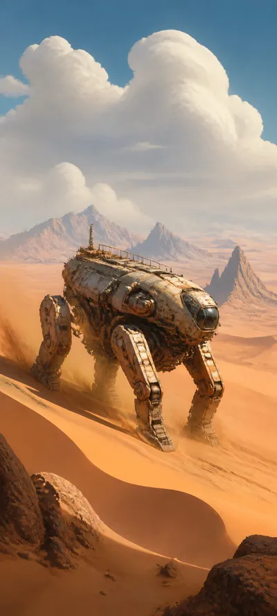 Painterly Prestige Desert Mech