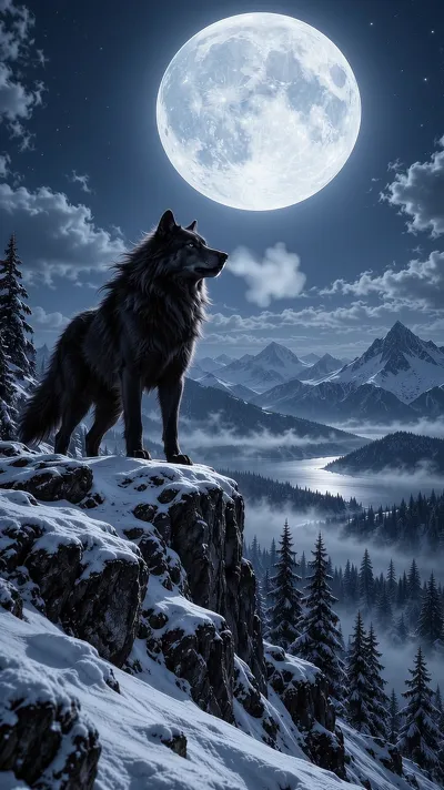 Wolf in Cold Air