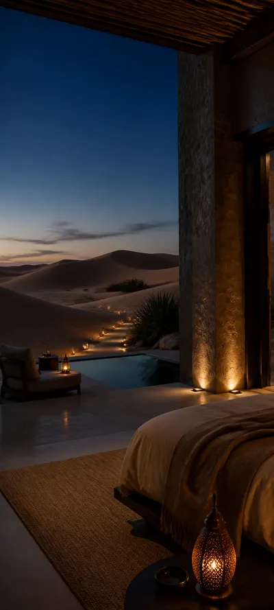 Blue Hour Desert Resort