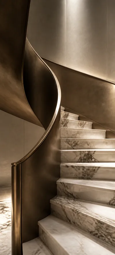 Editorial Detail Palatial Staircase