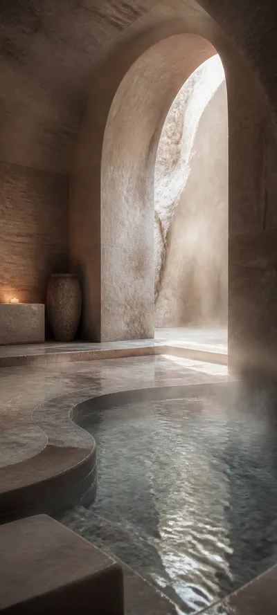 Editorial Detail Sculptural Spa
