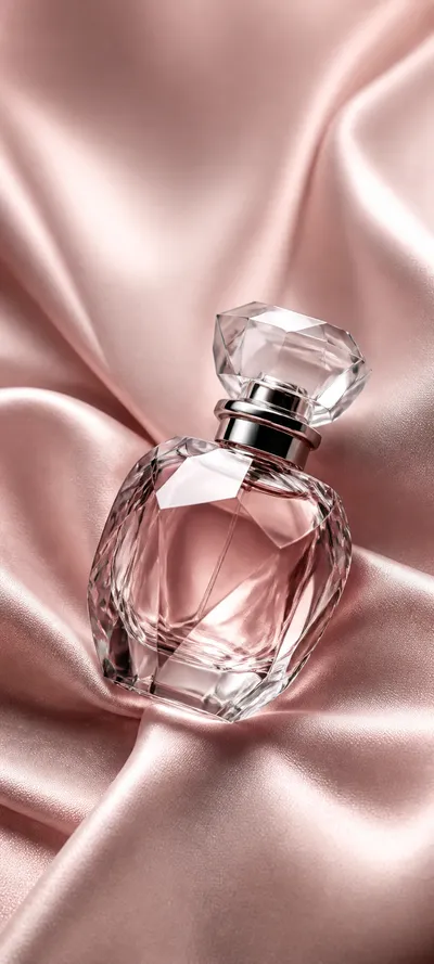 Minimal Luxe Perfume Sculpture