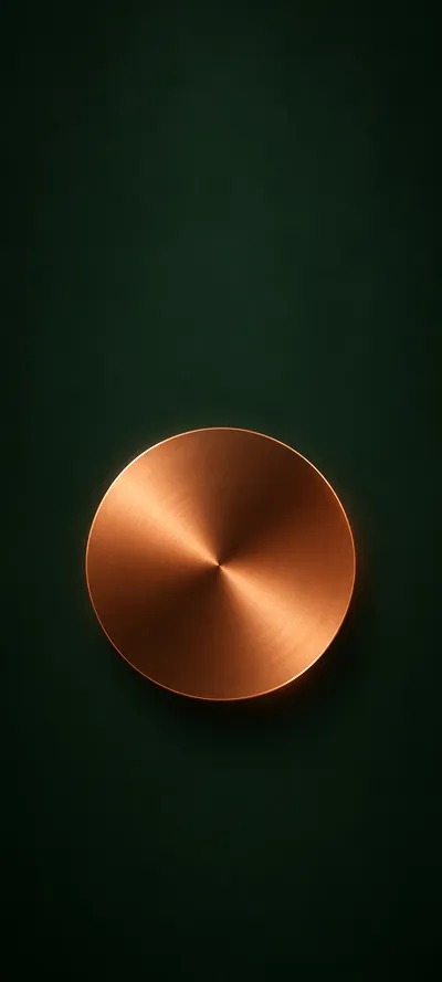 Copper Disc Dark Green