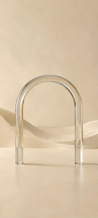 Glass Arch Sand Dune Beige