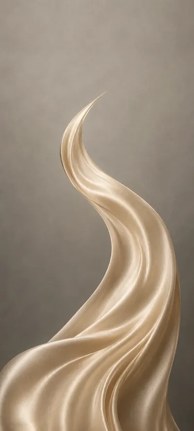 Golden Silk Flame Swirl