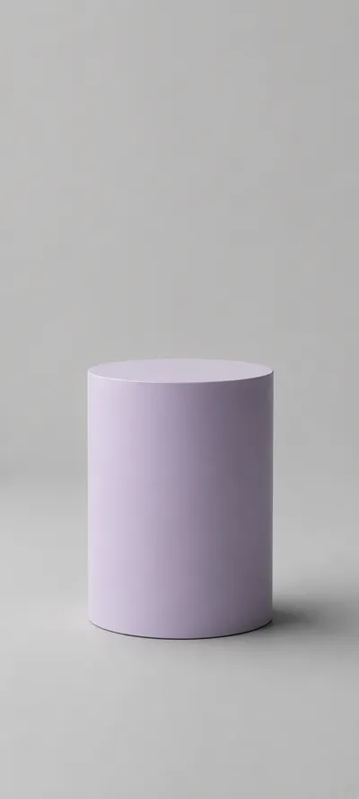 Lavender Cylinder Grey