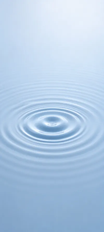 Pale Blue Circular Ripple