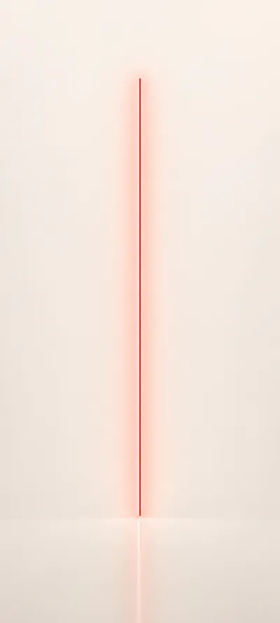 Red Light Line Cream Reflection