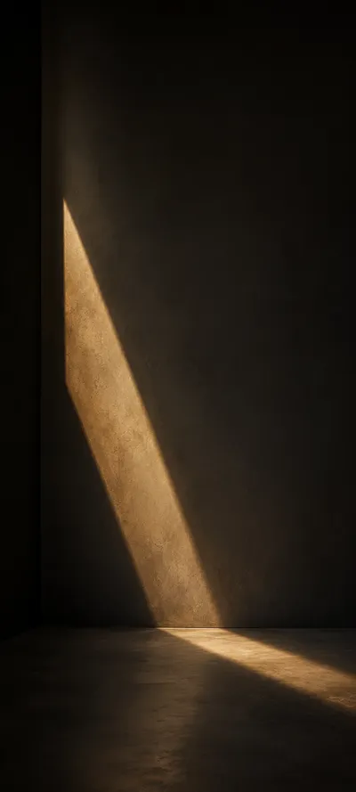 Sunbeam Diagonal Dark Wall
