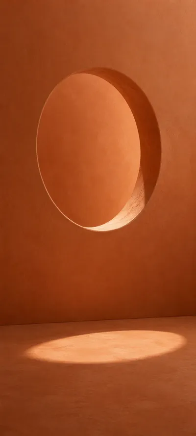 Terracotta Circular Niche Shadow
