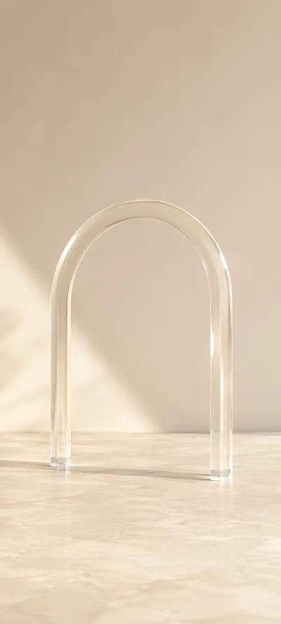 Translucent Glass Arch