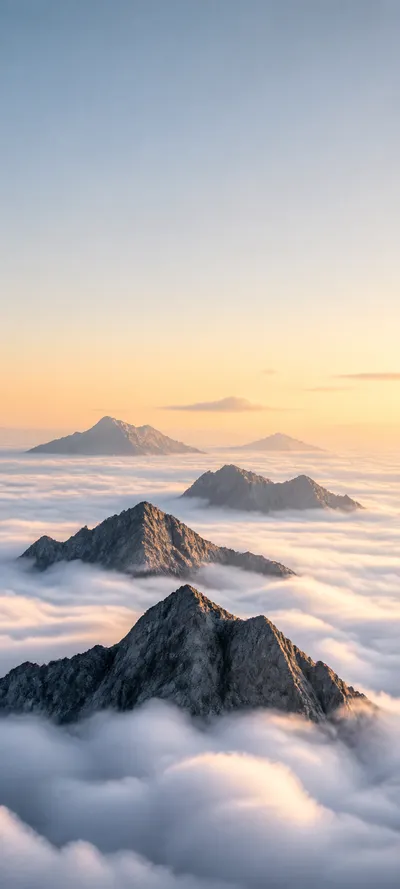Cloud Sea Island Peaks