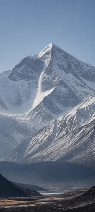 Distant Avalanche Plume
