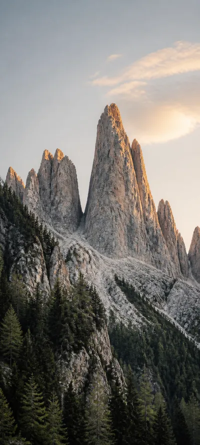 Dolomite Sunrise Spires