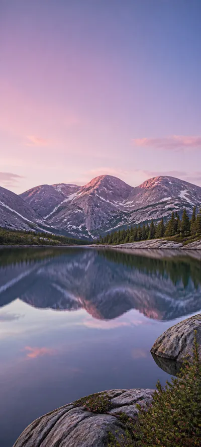 Lavender Alpine Dusk