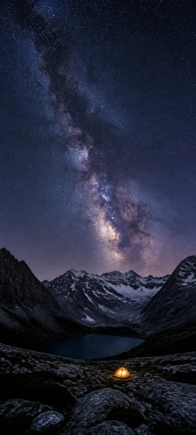 Milky Way Mountain Camp