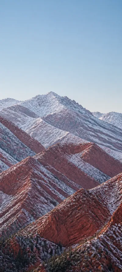 Red Rock Snow Dusting