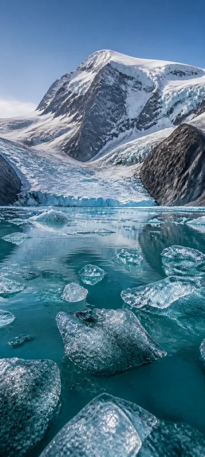 Sapphire Glacier Lagoon