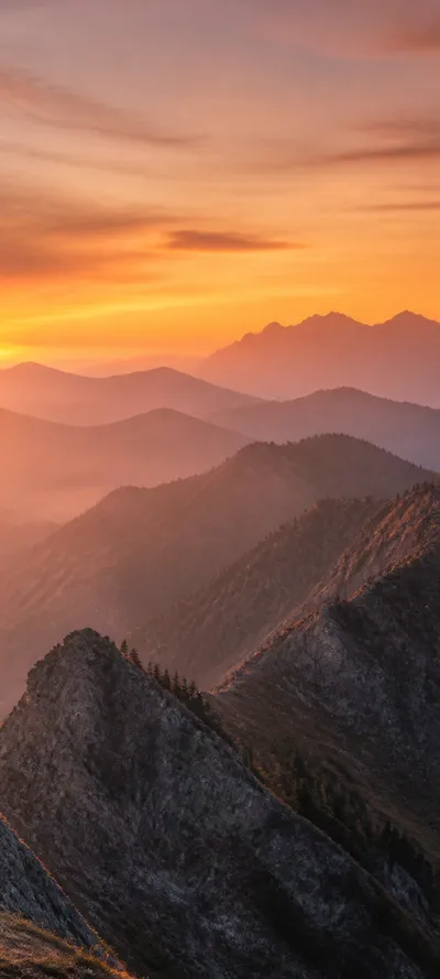 Smoky Sunset Ridge