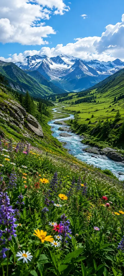 Alpine Valley Wildflowers