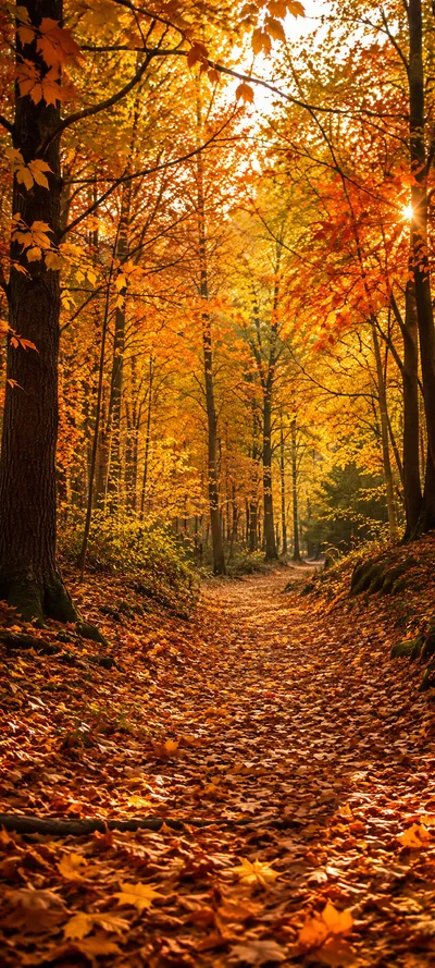 Autumn Forest Path
