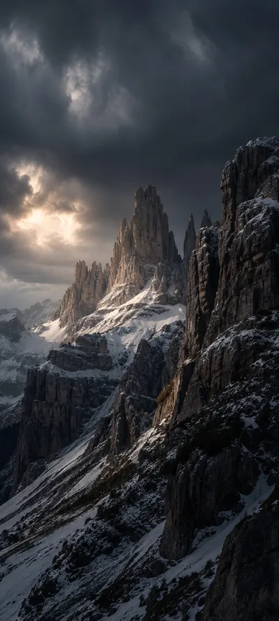 Dolomite Mountain Spires