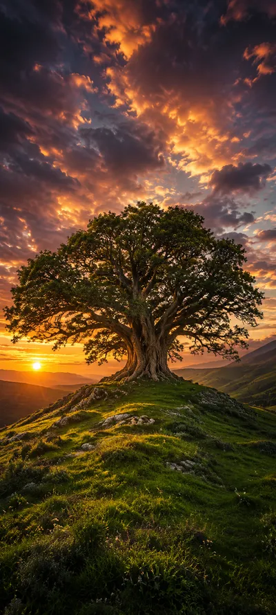 Lone Tree Sunset Hill