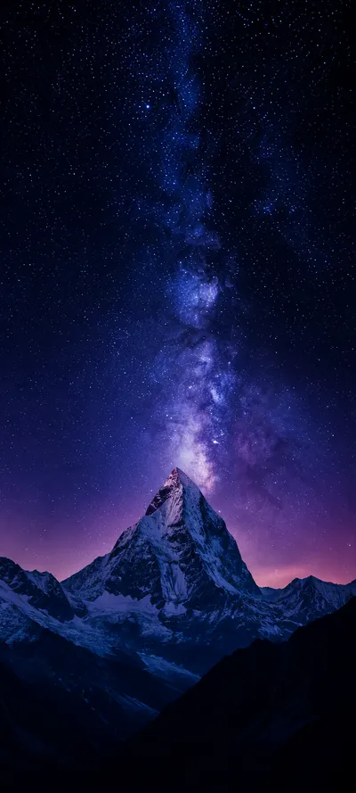 Milky Way Over Peak